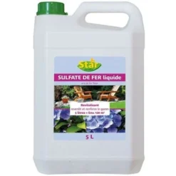 STAR JARDIN - Sulfate De Fer Liquide 5l