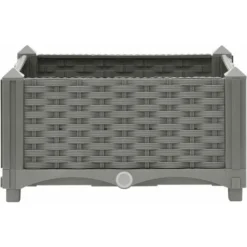 Lit Surélevé 40x40x23 Cm Polypropylène VidaXL -Promos Jardin Noble Magasin 87878557 4