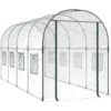 Serre Transparent 160x400x190 Cm PVC Et Acier Enduit De Poudre VidaXL 2 Serre Transparent 160x400x190 Cm PVC Et Acier Enduit De Poudre VidaXL -Promos Jardin Noble Magasin 87878568 1