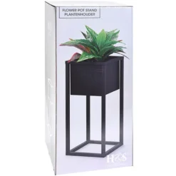 Cache-pot Sur Pied En Métal -Promos Jardin Noble Magasin 87897375 4