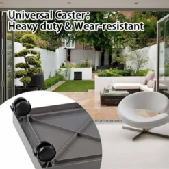 MINKUROW Support De Pot De Fleur À Roulette, Porte Plante A Roulettes, Soucoupe Pour Plantes En Abs, Pour Déplacer Les Jardinières En Pot, Plantes À Fleurs De Pont, Capacité De Charge 50kg(Carré) 10 MINKUROW Support De Pot De Fleur À Roulette, Porte Plante A Roulettes, Soucoupe Pour Plantes En Abs, Pour Déplacer Les Jardinières En Pot, Plantes À Fleurs De Pont, Capacité De Charge 50kg(Carré) -Promos Jardin Noble Magasin 87950770 4