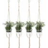 AIDUCHO 4 Paquets Suspension Plante, Pot Suspendu Plante, Pour Suspendre Pot De Fleur Suspension Suspendue Décoration Balcon Maison, 4 Jambes En Corde, 90 Cm 2 AIDUCHO 4 Paquets Suspension Plante, Pot Suspendu Plante, Pour Suspendre Pot De Fleur Suspension Suspendue Décoration Balcon Maison, 4 Jambes En Corde, 90 Cm -Promos Jardin Noble Magasin 88059560 1