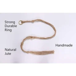 AIDUCHO 4 Paquets Suspension Plante, Pot Suspendu Plante, Pour Suspendre Pot De Fleur Suspension Suspendue Décoration Balcon Maison, 4 Jambes En Corde, 90 Cm -Promos Jardin Noble Magasin 88059560 3