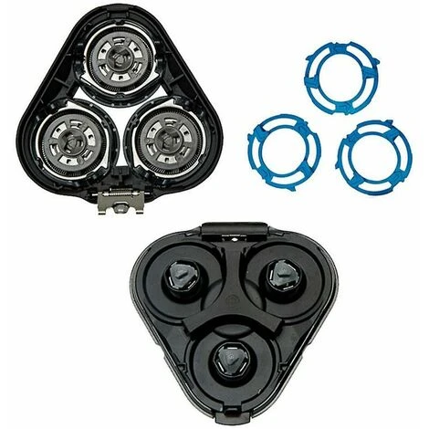 Tête De Rasage Pour Philips S5000 S5370 S5571 S5420 S5140 S5078 -noir- 6 Tête De Rasage Pour Philips S5000 S5370 S5571 S5420 S5140 S5078 -noir- – Image 4