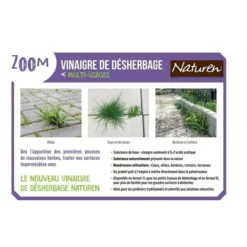 Naturen Vinaigre De Désherbage Multi-usages 5L (NVIN5) -Promos Jardin Noble Magasin 88511846 3