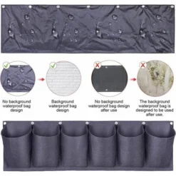 6 Poches Suspendues Jardinière Murale Mise à Niveau étanche Couche Jardin Sac De Plantation élargi Et Approfondi Poches Pour Balcon Jardin Cour Bureau Décoration De La Maison 9 6 Poches Suspendues Jardinière Murale Mise à Niveau étanche Couche Jardin Sac De Plantation élargi Et Approfondi Poches Pour Balcon Jardin Cour Bureau Décoration De La Maison -Promos Jardin Noble Magasin 88684684 3
