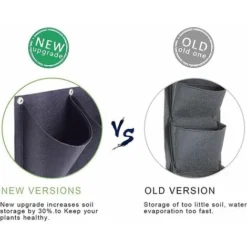 6 Poches Suspendues Jardinière Murale Mise à Niveau étanche Couche Jardin Sac De Plantation élargi Et Approfondi Poches Pour Balcon Jardin Cour Bureau Décoration De La Maison 10 6 Poches Suspendues Jardinière Murale Mise à Niveau étanche Couche Jardin Sac De Plantation élargi Et Approfondi Poches Pour Balcon Jardin Cour Bureau Décoration De La Maison -Promos Jardin Noble Magasin 88684684 4