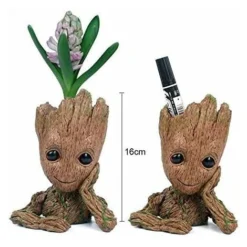 Baby Groot Pot De Fleur - Figurine Pour Plantes Et Stylos - Parfait Comme Cadeau 9 Baby Groot Pot De Fleur - Figurine Pour Plantes Et Stylos - Parfait Comme Cadeau -Promos Jardin Noble Magasin 89078491 3