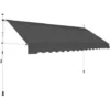 Auvent Manuel Rétractable 350 Cm Anthracite