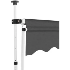 Auvent Manuel Rétractable 350 Cm Anthracite -Promos Jardin Noble Magasin 89118160 3
