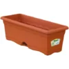 Jardinière Avec Plaque Intégrée Couleur Terracotta 80x20cm 1 Jardinière Avec Plaque Intégrée Couleur Terracotta 80x20cm -Promos Jardin Noble Magasin 89147557 1