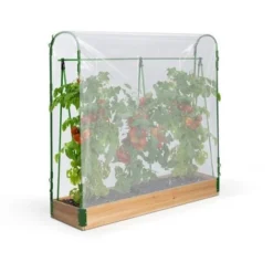 Kit Complet 3 Bacs Modulables Carrés Potager Et Serre à Tomates + Treillis + Housse 10 Kit Complet 3 Bacs Modulables Carrés Potager Et Serre à Tomates + Treillis + Housse -Promos Jardin Noble Magasin 89262713 4