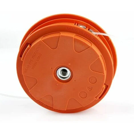 Tête De Débroussailleuse Universelle En Alliage M10 X 1,25 - Tige Droite - Pour Débroussailleuse - Résistante,Superma,orange 6 Tête De Débroussailleuse Universelle En Alliage M10 X 1,25 - Tige Droite - Pour Débroussailleuse - Résistante,Superma,orange – Image 4