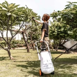 Pulvérisateur Pour Jardin - Suan - Avec Roue Et Lance Télescopique - Contenance : 12 Litres -Promos Jardin Noble Magasin 89571753 4