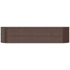 Jardinière De Jardin Acier Enduit De Poudre 296x80x68 Cm Marron 9 Jardinière De Jardin Acier Enduit De Poudre 296x80x68 Cm Marron -Promos Jardin Noble Magasin 89827379 3