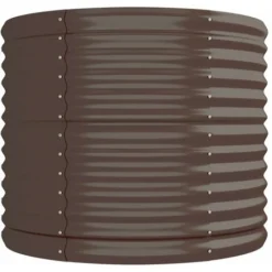 Jardinière De Jardin Acier Enduit De Poudre 296x80x68 Cm Marron 10 Jardinière De Jardin Acier Enduit De Poudre 296x80x68 Cm Marron -Promos Jardin Noble Magasin 89827379 4