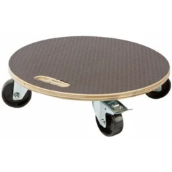 Nortene Support à Roulettes Flora Roll Strong - 40 Cm - Bois Très Résistant