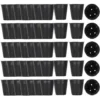 500pcs Pot De Pépinière En Plastique Contenant De Propagation De Plantes (8cmx8cm) 1 500pcs Pot De Pépinière En Plastique Contenant De Propagation De Plantes (8cmx8cm) -Promos Jardin Noble Magasin 90449845 1
