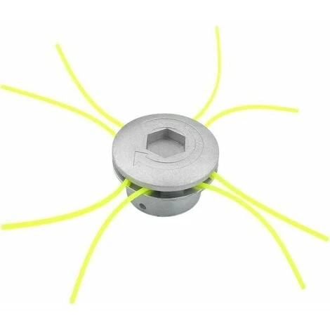 Tête De Débroussailleuse Universelle En Aluminium, Tete Universelle Bobineaux Pour Jardin, Pelouse, Patio 3 Tête De Débroussailleuse Universelle En Aluminium, Tete Universelle Bobineaux Pour Jardin, Pelouse, Patio