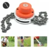 Chaine Tondeuse A Gazon Jardin A Tete Debroussailleuse (rouge) 1 Chaine Tondeuse A Gazon Jardin A Tete Debroussailleuse (rouge) -Promos Jardin Noble Magasin 90519939 1