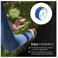 Fil De Clôture Pour Animaux De Compagnie 300m/984ft Chien Clôture électrique Fil De Bobine Fil Enterré Solide Système De Clôture électrique Pour Chien - Fil De Bobine -Promos Jardin Noble Magasin 90579602 5