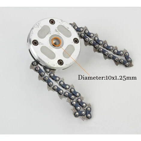 65Mn Durable Tondeuse Tête Bobine Jardin Tondeuse À Gazon Débroussailleuse Jardin Herbe Chaîne Tondeuse Pour Tondeuse À Gazon 5 65Mn Durable Tondeuse Tête Bobine Jardin Tondeuse À Gazon Débroussailleuse Jardin Herbe Chaîne Tondeuse Pour Tondeuse À Gazon – Image 3