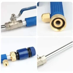 Pulvérisateur De Jardin Haute Pression De 46,5 Cm, Pistolet à Eau Haute Pression Pour Voiture, Lance De Pulvérisation Pour Tuyau D'arrosage, Nettoyeur Haute Pression, Pistolet à Eau Haute Pression -Promos Jardin Noble Magasin 90621151 4