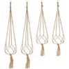 4 PCS Pot Suspendu Plante,Porte Plantes Int��rieur Ou Ext��rieur Suspension Plante Macram�� Cintre D��coration Du Jardin Avec 4 Jambes En Corde 1 4 PCS Pot Suspendu Plante,Porte Plantes Int��rieur Ou Ext��rieur Suspension Plante Macram�� Cintre D��coration Du Jardin Avec 4 Jambes En Corde -Promos Jardin Noble Magasin 90825914 1