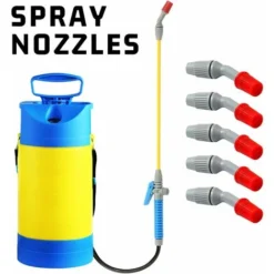Lot De 5 Buses De Pulvérisation, Accessoires De Pulvérisation D'irrigation De Jardin, Pièces De Rechange Pulvérisateur, Pour L'arrosage Et Le Nettoyage -Promos Jardin Noble Magasin 90995383 5