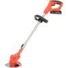 Coupe Bordure à Batterie Coupe Herbe Tondeuse électrique Débroussailleuse électrique Tondeuse à Batterie 12V 450W 18000RPM Avec 1 Batterie 2000mAh -Promos Jardin Noble Magasin 91996894 1
