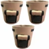 Sac à Plantes 3 PCS 15 Gallons Plantes Sac De Croissance 56L, Sacs De Plantation De Légumes Avec Rabat Et Poignées, Pour Plantation Patate, Carotte, Fraises, Tomates, Fleurs -Promos Jardin Noble Magasin 92207737 1
