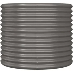 JOLI® Mode Jardinière De Jardin Acier Enduit De Poudre 80x80x68 Cm Gris - Jardinière Extérieur - BAC A FLEUR TOP95141 8 JOLI® Mode Jardinière De Jardin Acier Enduit De Poudre 80x80x68 Cm Gris - Jardinière Extérieur - BAC A FLEUR TOP95141 -Promos Jardin Noble Magasin 92527939 3