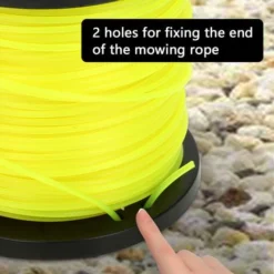 Fil De Coupe 100M Fil De Tonte Pour Débroussailleuse 8 Fil De Coupe 100M Fil De Tonte Pour Débroussailleuse -Promos Jardin Noble Magasin 92592299 2