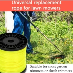 Fil De Coupe 100M Fil De Tonte Pour Débroussailleuse 9 Fil De Coupe 100M Fil De Tonte Pour Débroussailleuse -Promos Jardin Noble Magasin 92592299 3