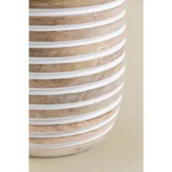 Vase En Bois De Manguier Chubut SKLUM 11 Vase En Bois De Manguier Chubut SKLUM -Promos Jardin Noble Magasin 92890314 5
