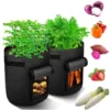 2Pcs Sac De Plantation De Pomme De Terre,10Gallons Sac De Plantation De Jardin En Non-tissés,Sac Pomme De Terre Avec La Fenêtre Et La Poignée,Grand Sac Potager 2 2Pcs Sac De Plantation De Pomme De Terre,10Gallons Sac De Plantation De Jardin En Non-tissés,Sac Pomme De Terre Avec La Fenêtre Et La Poignée,Grand Sac Potager -Promos Jardin Noble Magasin 92910399 1