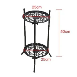 None Porte-plantes Tabouret Porte-fleurs Coleur De Noir 25x25x50cm 8 None Porte-plantes Tabouret Porte-fleurs Coleur De Noir 25x25x50cm -Promos Jardin Noble Magasin 92985873 3