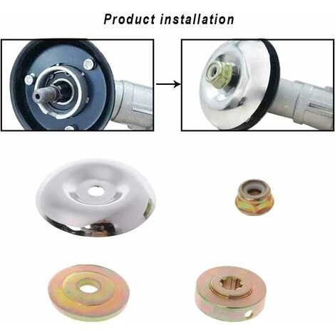 8PCS Tête De Débroussailleuse Universelle Accessoires Avec 5PCS Ecrous De Fixation Tête De Coupe Bordure Pour Débroussailleuse Stihl 6 8PCS Tête De Débroussailleuse Universelle Accessoires Avec 5PCS Ecrous De Fixation Tête De Coupe Bordure Pour Débroussailleuse Stihl – Image 4