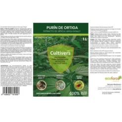 Boue D'ortie Biologique CULTIVERS, 1 L. Action Insecticide, Fongicide Et Acaricide Naturelle Pour Les Plantes D'intérieur Et D'extérieur. Lutte Contre Les Parasites Et Les Champignons. Produit Prêt à -Promos Jardin Noble Magasin 93581682 4