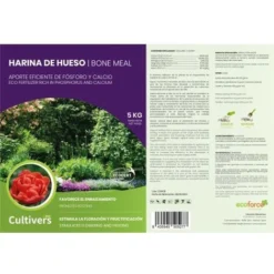 CULTIVERS Farine D'Os De 5 Kg - Engrais Végétal Organique - Fournit Du Phosphore Et Du Calcium Aux Cultures - Engrais 100% Naturel -Promos Jardin Noble Magasin 93582028 5