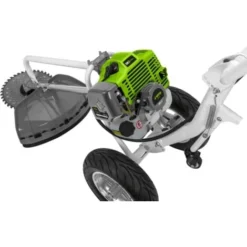 Débroussailleuse Thermique 52cm³ à Roues Lame Ø 255 Mm Autonomie 1h30 VITO 8 Débroussailleuse Thermique 52cm³ à Roues Lame Ø 255 Mm Autonomie 1h30 VITO -Promos Jardin Noble Magasin 94171472 3
