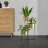 Nova Réglez 3 Porte-fleurs Idéal Pour Chaque Espace De La Maison Vases Colorées En Or Et Cadre Noir 2 Nova Réglez 3 Porte-fleurs Idéal Pour Chaque Espace De La Maison Vases Colorées En Or Et Cadre Noir -Promos Jardin Noble Magasin 94571959 1