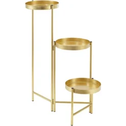 Nova 3 Résumées Pour Les Plantes Intérieures Avec Cadre De Cadre Colorant En Or -Promos Jardin Noble Magasin 94572274 4