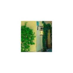 Crochets De Suspension Muraux, Supports De Panier Suspendu En Fer Forgé En Métal Accessoires Pour Mangeoires à Oiseaux, Plantes, Lanternes, Carillons éoliens, Noirs (Paquet De 2) -Promos Jardin Noble Magasin 94588217 3