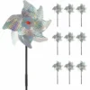 Répulsif à Oiseaux (Lot De 10) 5020cm, Répulsif à Oiseaux Moulin à Vent Réfléchissant Effraye Les Jardins, Les Vergers, Les Maisons, Les Fermes - Plus Sûr Et Efficace Que Les Oiseaux à Pointes Et Les -Promos Jardin Noble Magasin 95135150 1