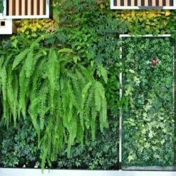 Sac à Plantes Mural à 36 Poches - Sac De Plantation Vertical - Jardinière à Suspendre - Mur Végétal Extérieur - Jardin Mural Doux En Feutre Durable Et Respectueux De L'environnement -Promos Jardin Noble Magasin 95135365 4