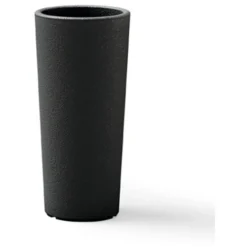 VASE CACHE-POT ROND CLOU H.65CM ANTHRACITE