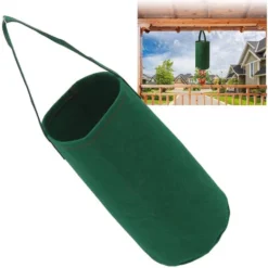4Pcs Sacs De Culture Inversés Suspendus Pour Tomates Et Fraises, Sacs De Floriculture, Sacs De Semis, Verts -Promos Jardin Noble Magasin 95225178 3