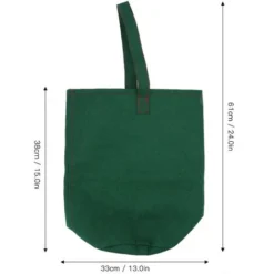 4Pcs Sacs De Culture Inversés Suspendus Pour Tomates Et Fraises, Sacs De Floriculture, Sacs De Semis, Verts -Promos Jardin Noble Magasin 95225178 5