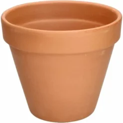KOTARBAU Lot De 2 Pots De Fleurs En Terre Cuite Ø 19 Cm Avec Bord Pour L'intérieur Et Le Jardin -Promos Jardin Noble Magasin 95292491 3